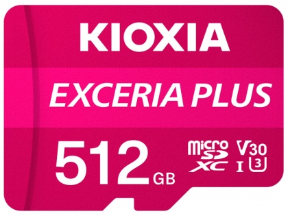 Thẻ nhớ MicroSD 512GB Kioxia Exceria Plus 100/85 MBs