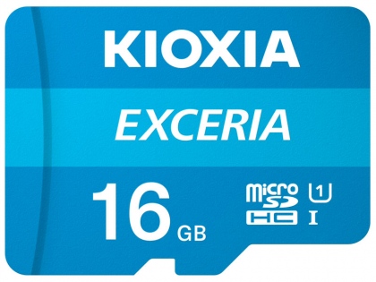 Thẻ nhớ MicroSD 16GB Kioxia Exceria 100/15 MBs