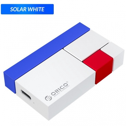 Ổ cứng di động SSD Portable 250GB ORICO Chroma CN300 (Solar White)