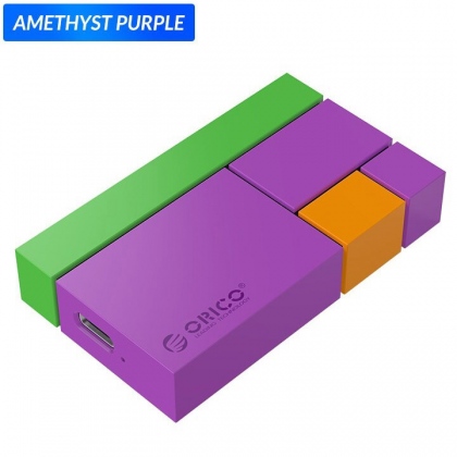 Ổ cứng di động SSD Portable 250GB ORICO Chroma CN300 (Amethyst Purple)