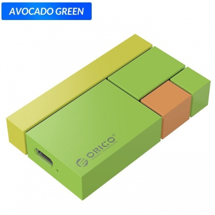 Ổ cứng di động SSD Portable 250GB ORICO Chroma CN300 (Avocado Green)