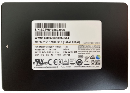 Ổ cứng SSD 128GB Samsung M871a (Samsung EVO OEM, Vỏ nhôm, Tốc độ cao)