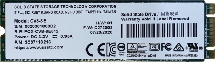Ổ cứng SSD M2-SATA 256GB Liteon CV8 2280
