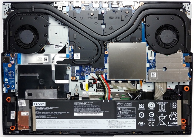 Lenovo legion 5 установка ssd m2