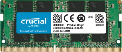 RAM DDR4 Laptop 32GB Crucial 3200MHz