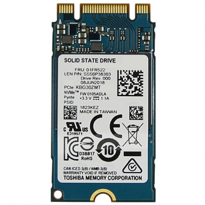 Ổ cứng SSD M2-PCIe 128GB Toshiba BG4 2242 NVMe