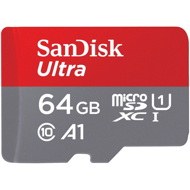 Thẻ nhớ MicroSD 64GB Sandisk Ultra A1 140 MB/s (Bản mới nhất