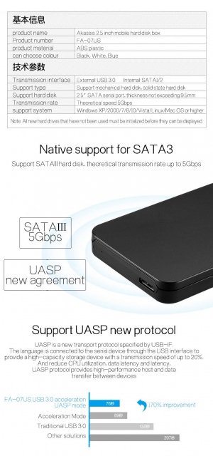 Box 2.5 ACASIS FA-07 8