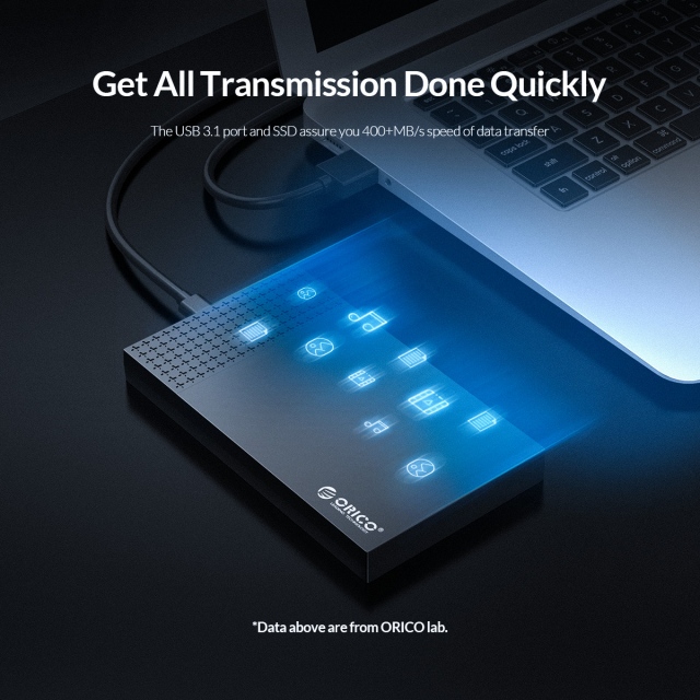 Box Orico 2526U3 USB 3.0 - Biến HDD/SSD 2.5-Inch thành ổ cứng di động 8