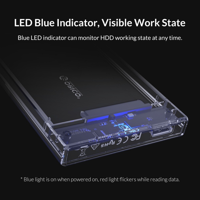Box Orico 2159U3 USB 3.0 Type-C - Biến HDD/SSD 2.5-Inch thành ổ cứng di động 12