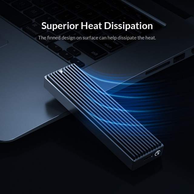 Box chuyển M.2 SATA sang USB 3.0 ORICO M2PF-C3 - Biến SSD M.2 SATA thành ổ cứng di động 8