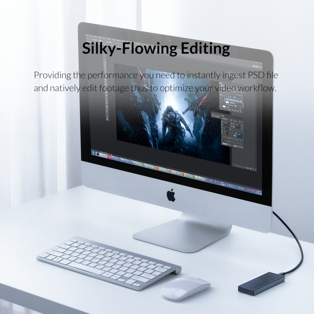 Box chuyển M.2 PCIe sang USB 3.2 ORICO M2PA-C3 - Biến SSD M.2 NVMe thành ổ cứng di động 1