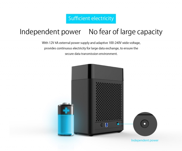 Dock ORICO DS200U3 2 khe SATA Hard Drive USB 3.0 11