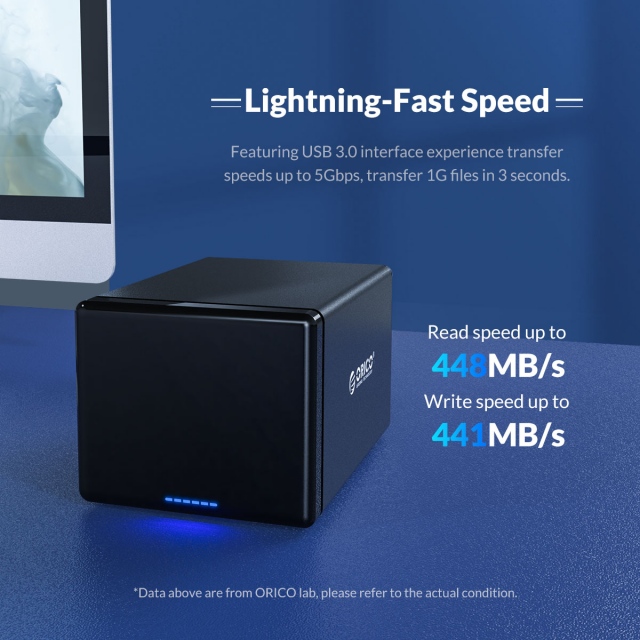 Dock ORICO NS800U3 8 khe SATA Hard Drive USB 3.0 4