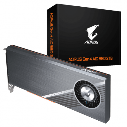 Ổ cứng SSD PCIe 2TB Gigabyte AORUS Gen4 AIC PCIe 4.0 x16 (4 SSD 500GB)