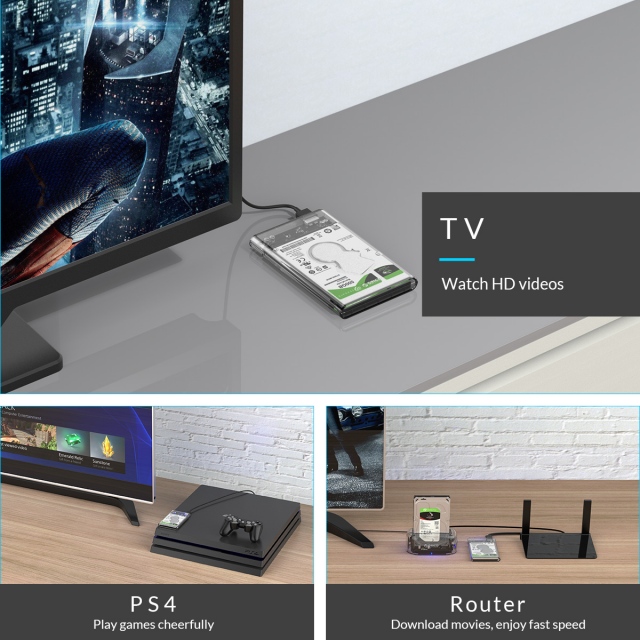 Box Orico 2139-G2 USB 3.0 - Biến HDD/SSD 2.5-Inch thành ổ cứng di động 4