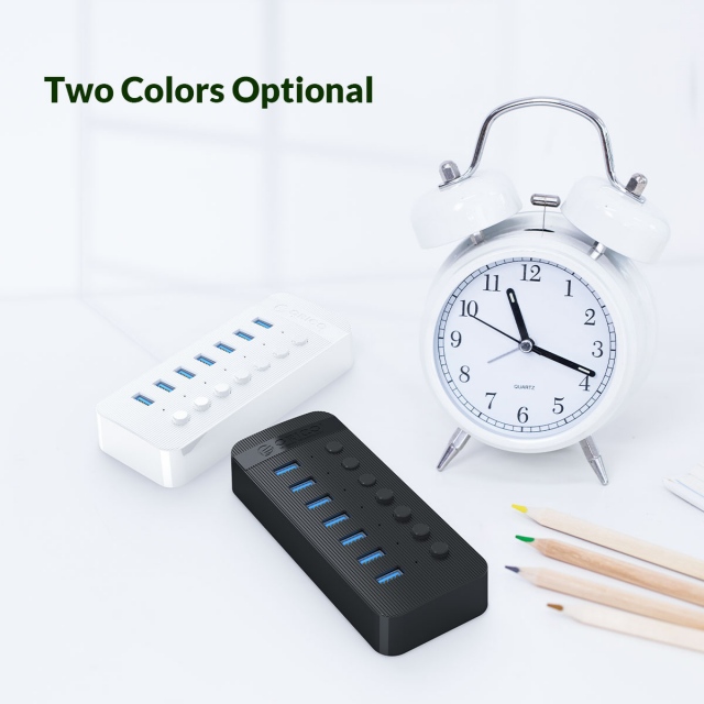 Bộ chia 10 cổng USB 3.0 công tắc riêng Orico CT2U3-10AB (Hub USB Orico 10 Port) 11