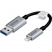 USB OTG 32GB Lexar JumpDrive C25i cho Iphone Ipad (Có thể làm dây sạc)