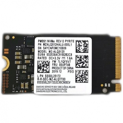 Ổ cứng SSD M2-PCIe 512GB Samsung PM991 NVMe 2242