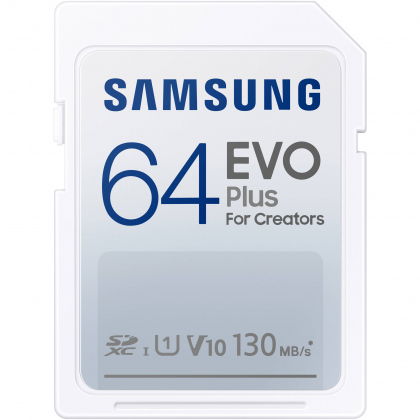 Thẻ nhớ SD 64GB Samsung EVO Plus For Creators MB-SC64K