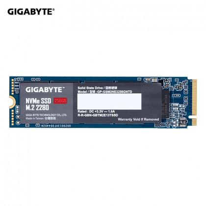 Ổ cứng SSD M2-PCIe 256GB Gigabyte GP-GSM2NE3 NVMe 2280