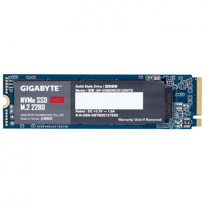 Ổ cứng SSD M2-PCIe 512GB Gigabyte GP-GSM2NE3 NVMe 2280