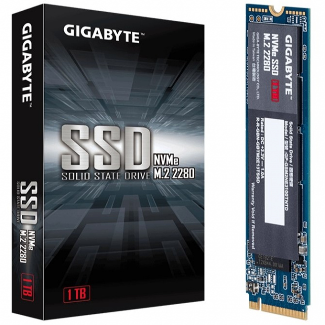 Ổ cứng SSD M2-PCIe 1TB Gigabyte GP-GSM2NE3 NVMe 2280 4