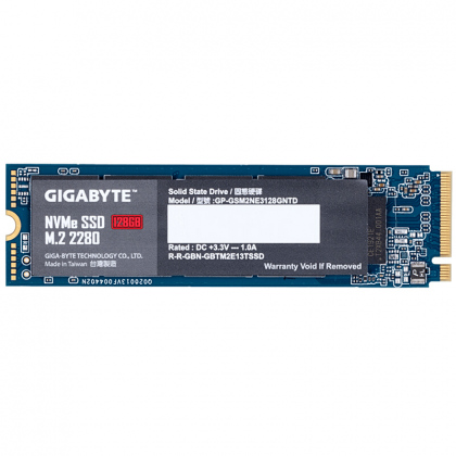 Ổ cứng SSD M2-PCIe 128GB Gigabyte GP-GSM2NE3 NVMe 2280