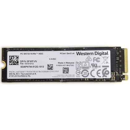 Ổ cứng SSD M2-PCIe 256GB WD SN720 NVMe 2280