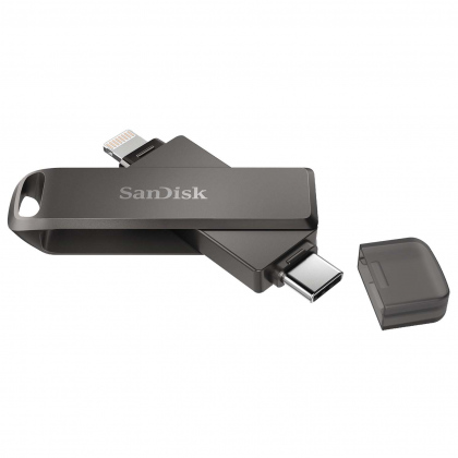 USB OTG 128GB SanDisk iXpand Luxe (Dùng được cho cả Iphone và Samsung)