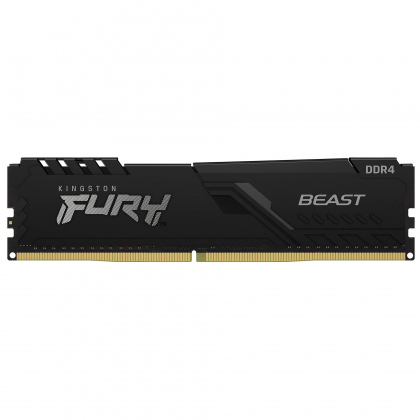 RAM DDR4 Desktop 8GB Kingston Fury Beast Black 2666MHz
