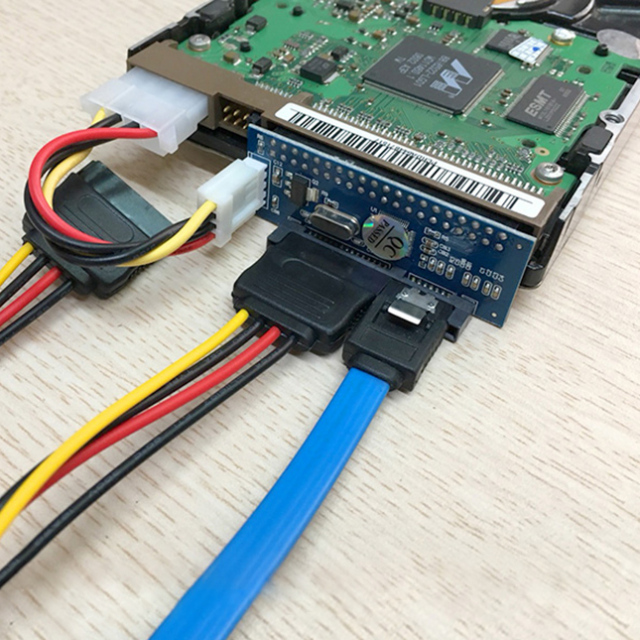 Card chuyển đổi ổ cứng HDD IDE/PATA 40pin 3.5 inch sang SATA 11
