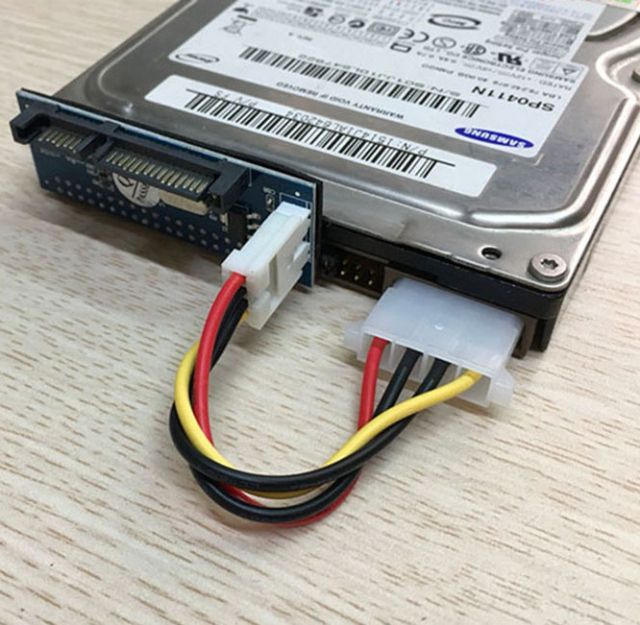 Card chuyển đổi ổ cứng HDD IDE/PATA 40pin 3.5 inch sang SATA 10
