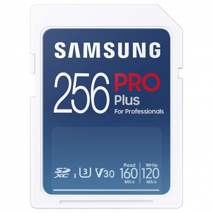 Thẻ nhớ SD 256GB Samsung PRO Plus For Professionals MB-SD256K (Bản mới nhất)