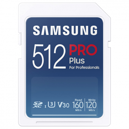 Thẻ nhớ SD 512GB Samsung PRO Plus For Professionals MB-SD512K (Bản mới nhất)