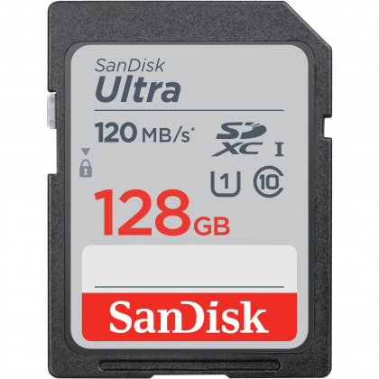 Thẻ nhớ SD 128GB SanDisk Ultra GN6 120 MB/s (SDSDUN4-128G-GN6IN)