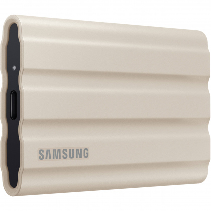Ổ cứng di động SSD Portable 1TB Samsung T7 Shield (Màu be)