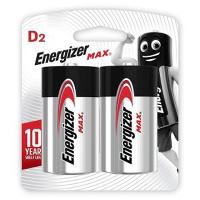 Pin Energizer Max D E95 BP2 1