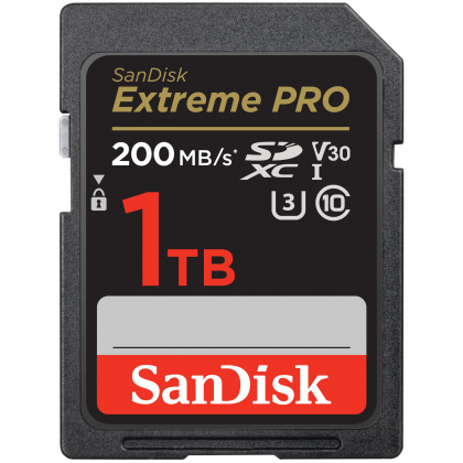 Thẻ nhớ SD 1TB SanDisk Extreme Pro 200 MB/s (Bản mới nhất 2022)