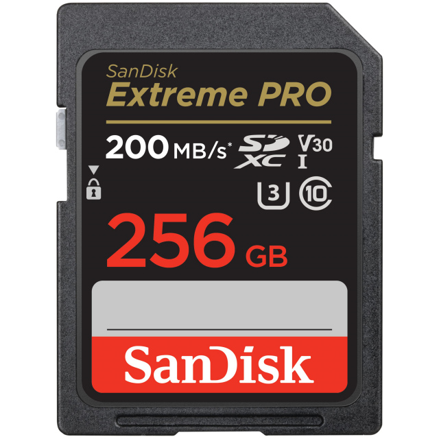 Thẻ nhớ SD 256GB SanDisk Extreme Pro 200 MB/s (SDSDXXU-256G-GN4IN) 1