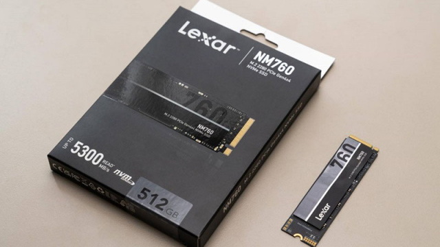 Lexar ra mắt SSD M.2 PCIE Gen 4 mới mang tên NM760 4