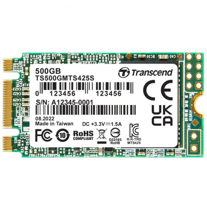 Ổ cứng SSD M2-SATA 500GB Transcend MTS425S 2242