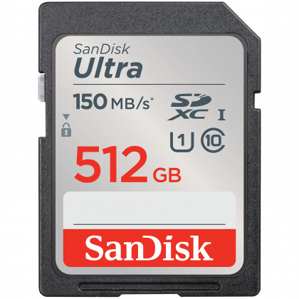 Thẻ nhớ SD 512GB SanDisk Ultra GN6 2023 150 MB/s (SDSDUNC-512G-GN6IN)