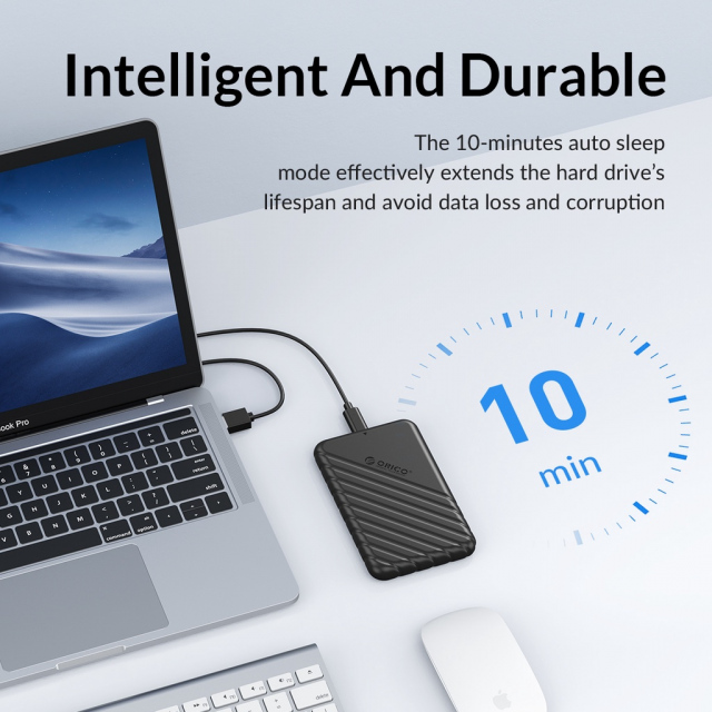 Box Orico 25PW1-U3 USB 3.0 - Biến HDD/SSD 2.5-Inch thành ổ cứng di động 5