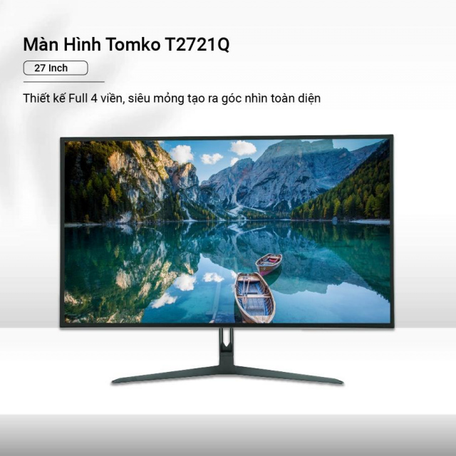 Màn Hình Máy Tính Tomko T2721Q (Full viền 27 inch 2K IPS 75Hz) 5
