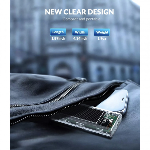 Box chuyển M.2 NVME sang Thunderbolt 3 ORICO TCM2-U4 (Box PCIe tốc độc siêu nhanh) 12