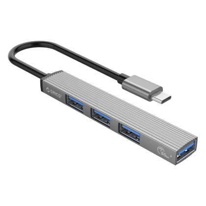 Hub ORICO USB 3.0 Type C AH-13-GY-BP