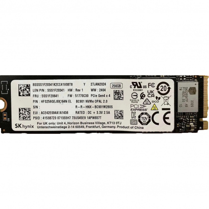 Ổ cứng SSD M2-PCIe 256GB SK Hynix BC901 NVMe 2280 (PCIe 4.0 x4)