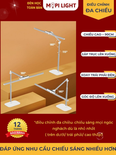 Đèn bàn học Mopi Light T7S 4