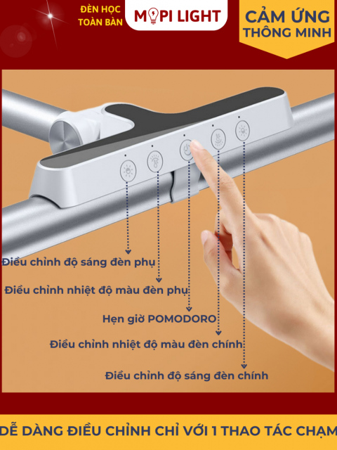 Đèn bàn học Mopi Light T7S 3